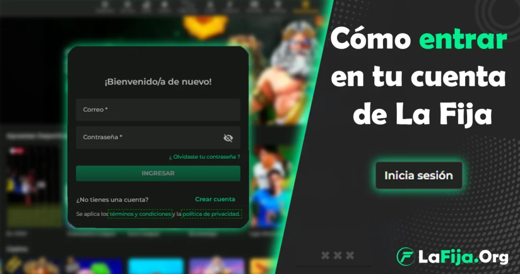 Cómo entrar en tu cuenta de La Fija